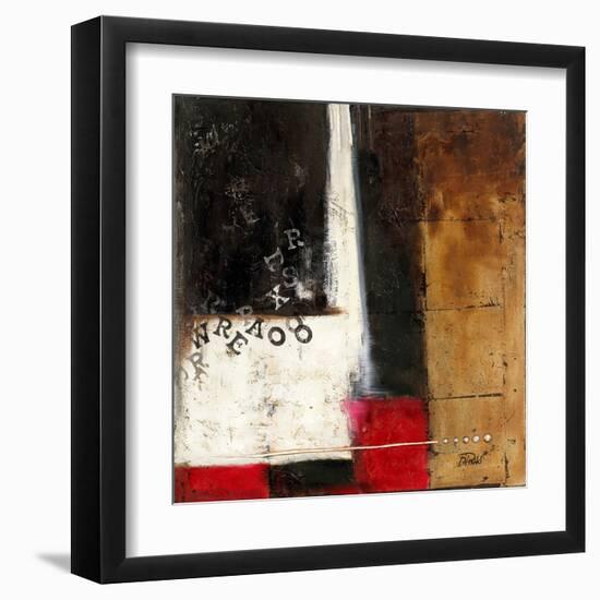 Red Contemporary IV-Patricia Pinto-Framed Art Print