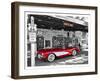 Red Corvette-Vadim Ratsenskiy-Framed Art Print