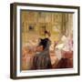 Red Couch; Le Divan Rouge, C.1905-Edouard Vuillard-Framed Giclee Print