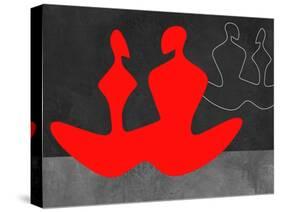 Red Couple 1-Felix Podgurski-Stretched Canvas