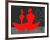 Red Couple 1-Felix Podgurski-Framed Art Print