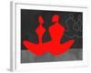 Red Couple 1-Felix Podgurski-Framed Art Print