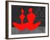 Red Couple 1-Felix Podgurski-Framed Art Print