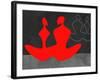 Red Couple 1-Felix Podgurski-Framed Art Print