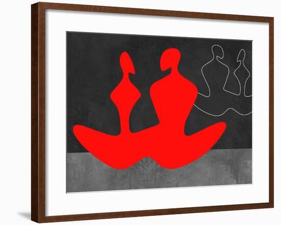 Red Couple 1-Felix Podgurski-Framed Art Print