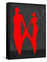 Red Couple 2-Felix Podgurski-Framed Stretched Canvas