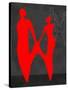 Red Couple 2-Felix Podgurski-Stretched Canvas