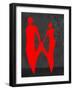 Red Couple 2-Felix Podgurski-Framed Art Print