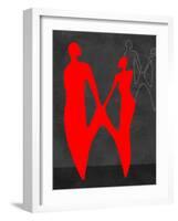 Red Couple 2-Felix Podgurski-Framed Art Print