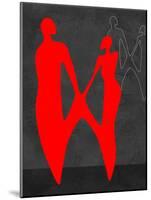 Red Couple 2-Felix Podgurski-Mounted Art Print