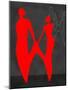 Red Couple 2-Felix Podgurski-Mounted Art Print