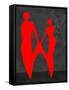 Red Couple 2-Felix Podgurski-Framed Stretched Canvas