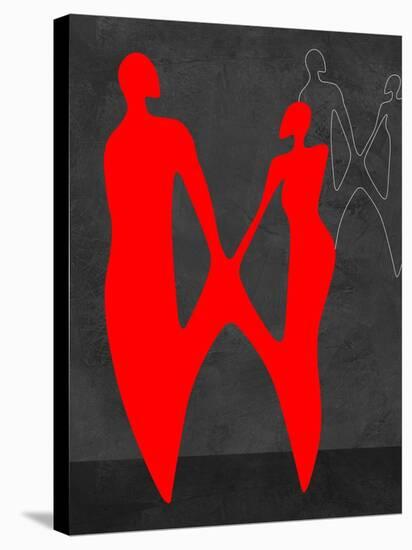 Red Couple 2-Felix Podgurski-Stretched Canvas