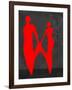 Red Couple 2-Felix Podgurski-Framed Art Print