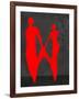 Red Couple 2-Felix Podgurski-Framed Art Print