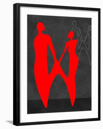 Red Couple 2-Felix Podgurski-Framed Art Print