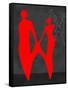 Red Couple 2-Felix Podgurski-Framed Stretched Canvas