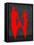 Red Couple 2-Felix Podgurski-Framed Stretched Canvas
