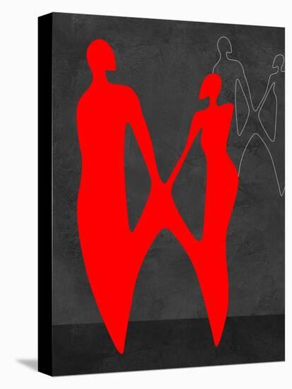 Red Couple 2-Felix Podgurski-Stretched Canvas