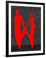 Red Couple 2-Felix Podgurski-Framed Art Print