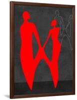 Red Couple 2-Felix Podgurski-Framed Art Print