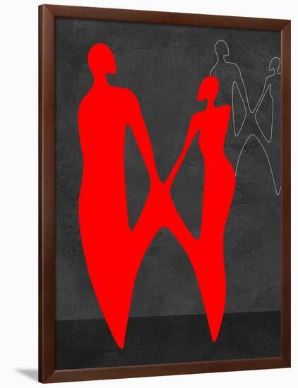 Red Couple 2-Felix Podgurski-Framed Art Print