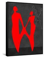 Red Couple 2-Felix Podgurski-Framed Stretched Canvas