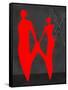 Red Couple 2-Felix Podgurski-Framed Stretched Canvas