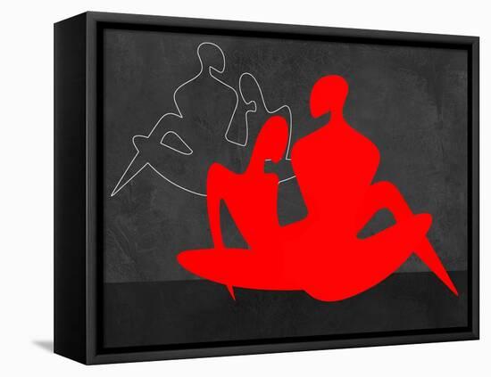 Red Couple 3-Felix Podgurski-Framed Stretched Canvas