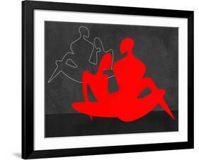 Red Couple 3-Felix Podgurski-Framed Art Print