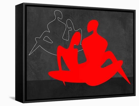Red Couple 3-Felix Podgurski-Framed Stretched Canvas