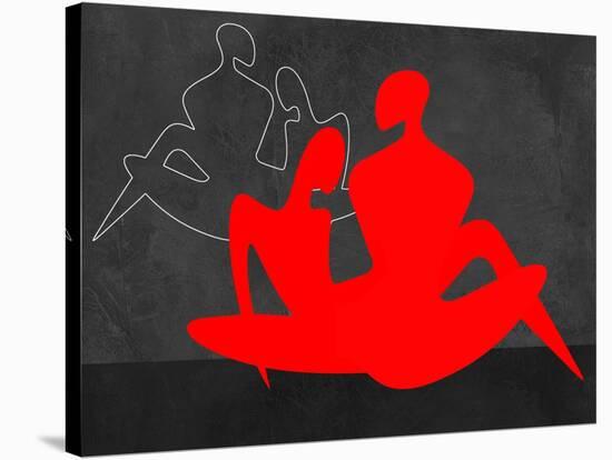 Red Couple 3-Felix Podgurski-Stretched Canvas