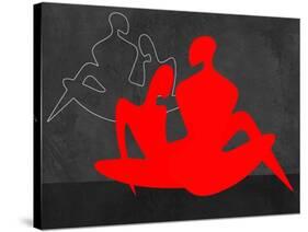 Red Couple 3-Felix Podgurski-Stretched Canvas