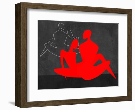 Red Couple 3-Felix Podgurski-Framed Art Print