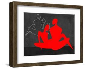 Red Couple 3-Felix Podgurski-Framed Art Print