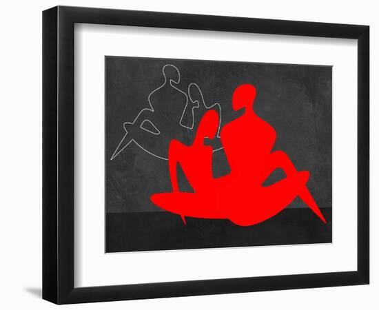 Red Couple 3-Felix Podgurski-Framed Art Print