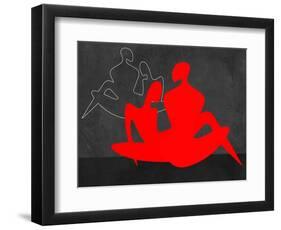 Red Couple 3-Felix Podgurski-Framed Art Print