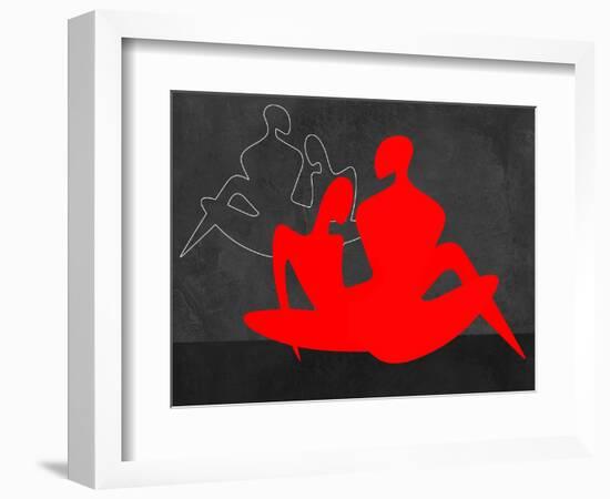 Red Couple 3-Felix Podgurski-Framed Art Print