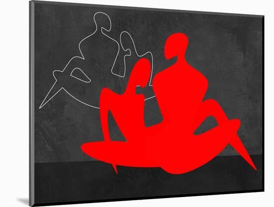 Red Couple 3-Felix Podgurski-Mounted Art Print