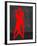 Red Couple Dance-Felix Podgurski-Framed Art Print