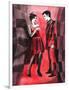 Red Couple-Surovtseva-Framed Art Print