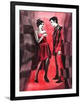 Red Couple-Surovtseva-Framed Art Print