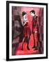 Red Couple-Surovtseva-Framed Art Print