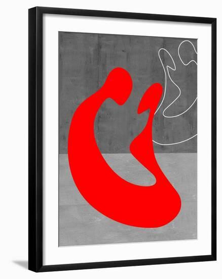 Red Couple-NaxArt-Framed Art Print