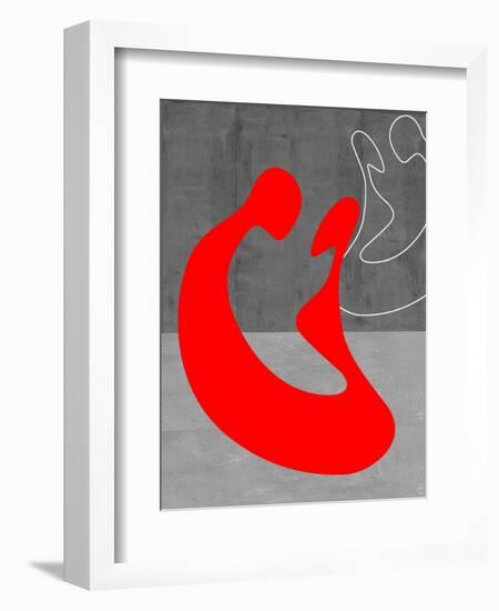 Red Couple-NaxArt-Framed Art Print