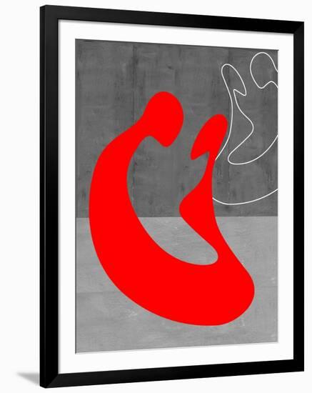 Red Couple-NaxArt-Framed Art Print