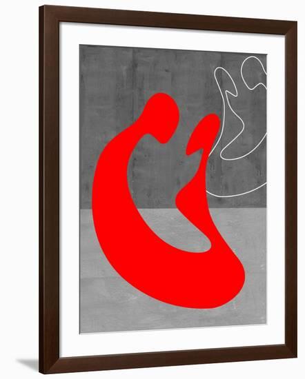 Red Couple-NaxArt-Framed Art Print