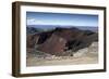 Red Crater Along the Tongariro Alpine Crossing-Stuart-Framed Photographic Print
