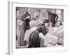 Red Cross Administrator Clara Barton and Nurses with Patients-null-Framed Giclee Print