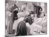 Red Cross Administrator Clara Barton and Nurses with Patients-null-Mounted Giclee Print